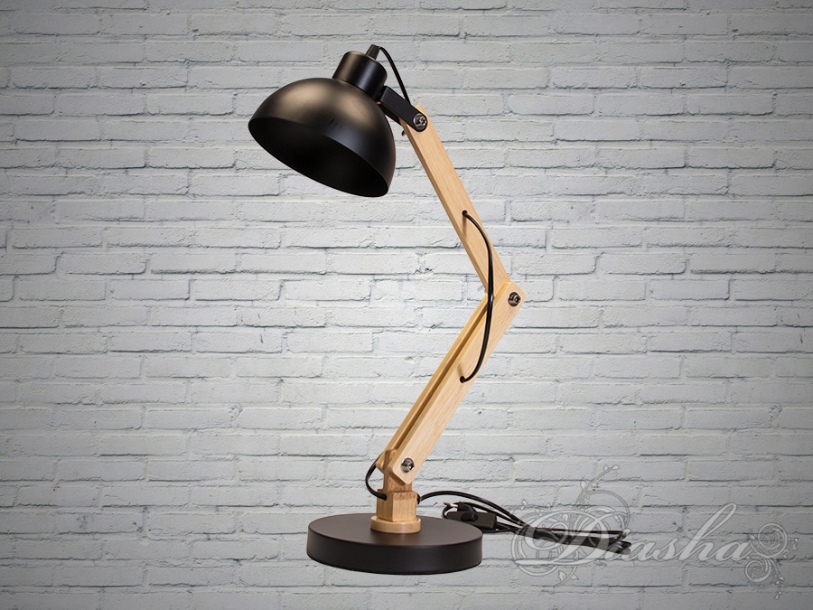 Елегантна сучасна настільна лампа ідеально підійде як для офісу так і для дому.