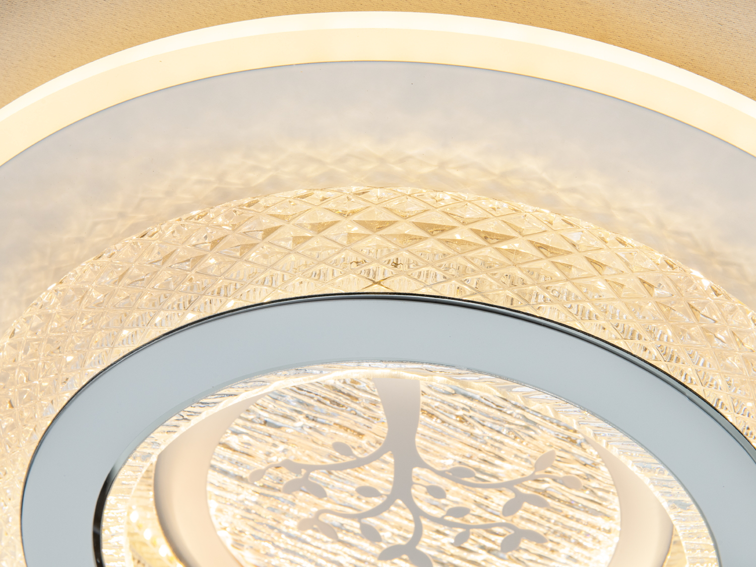 Світильник стельовий LED білий 68Вт CCT 12 м2