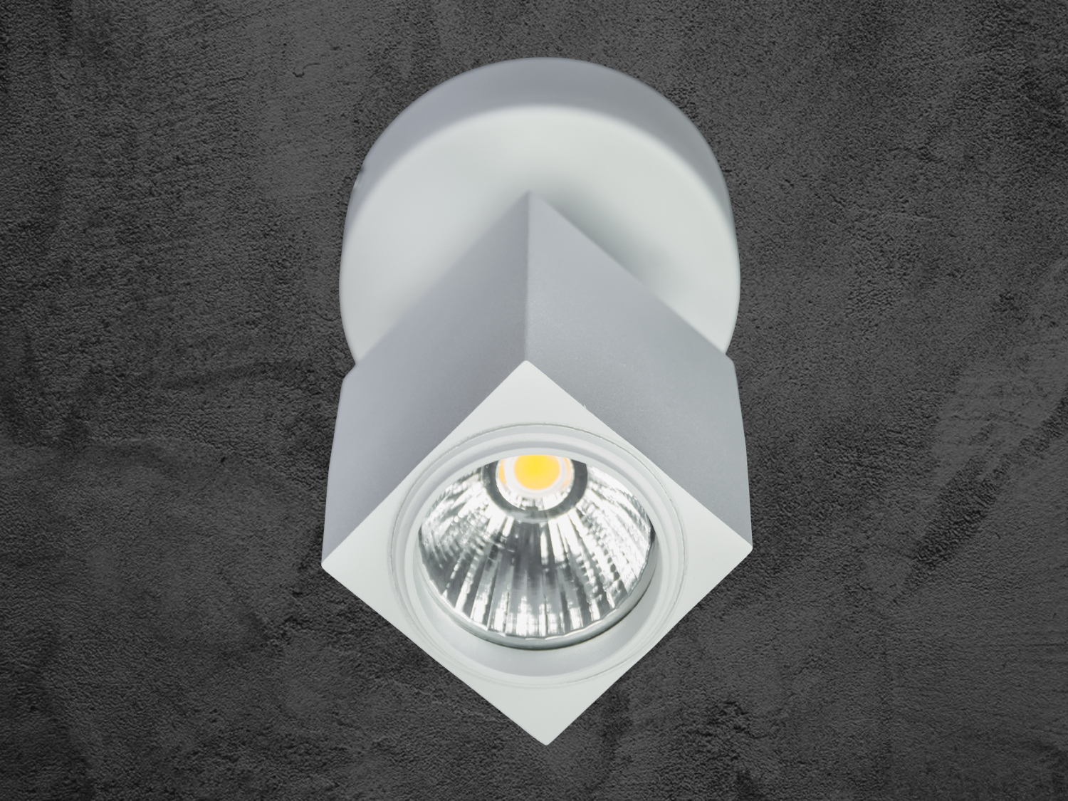 Точковий світильник Diasha 130A білий СОВ технологія 12Вт 4100К