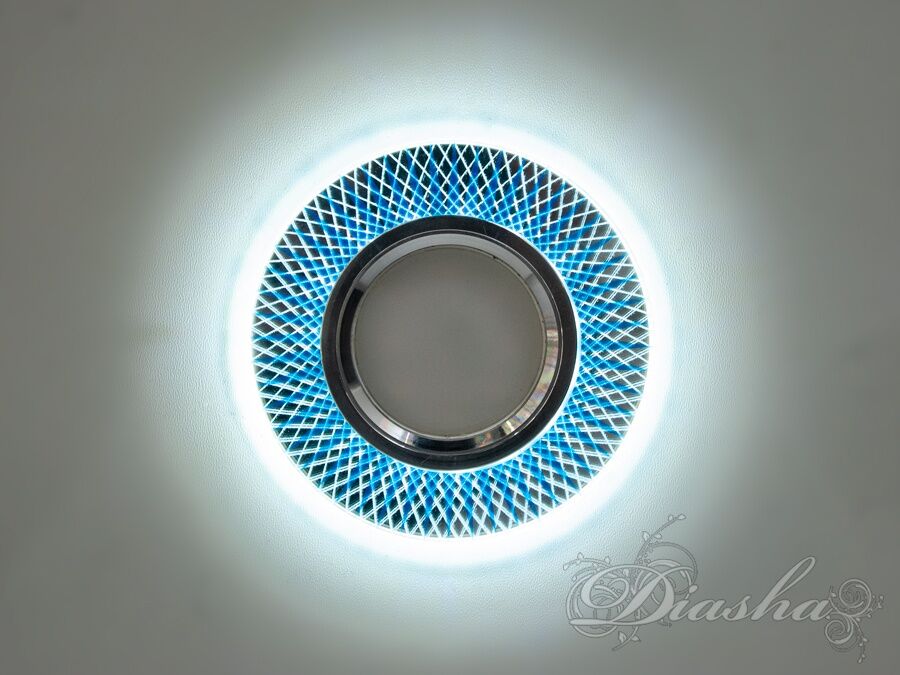 Ефектний точковий світильник з вбудованим світлодіодним підсвічуванням від українського виробника ТМ 