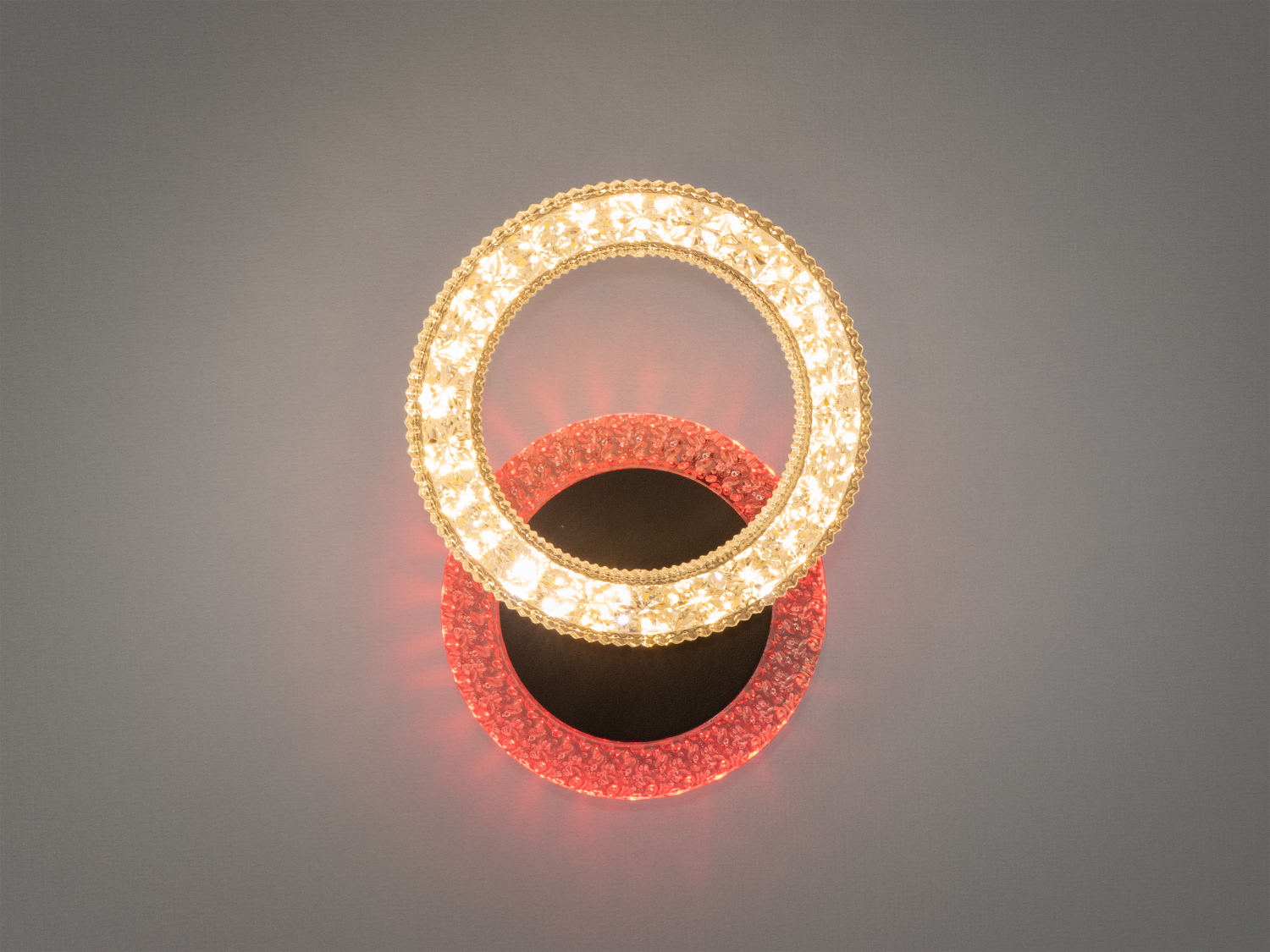 Світлодіодне бра 2203-1BK-LS з кольоровим підсвічуванням для сучасних інтер′єрів. Ідеальне для вітальні та спальні.