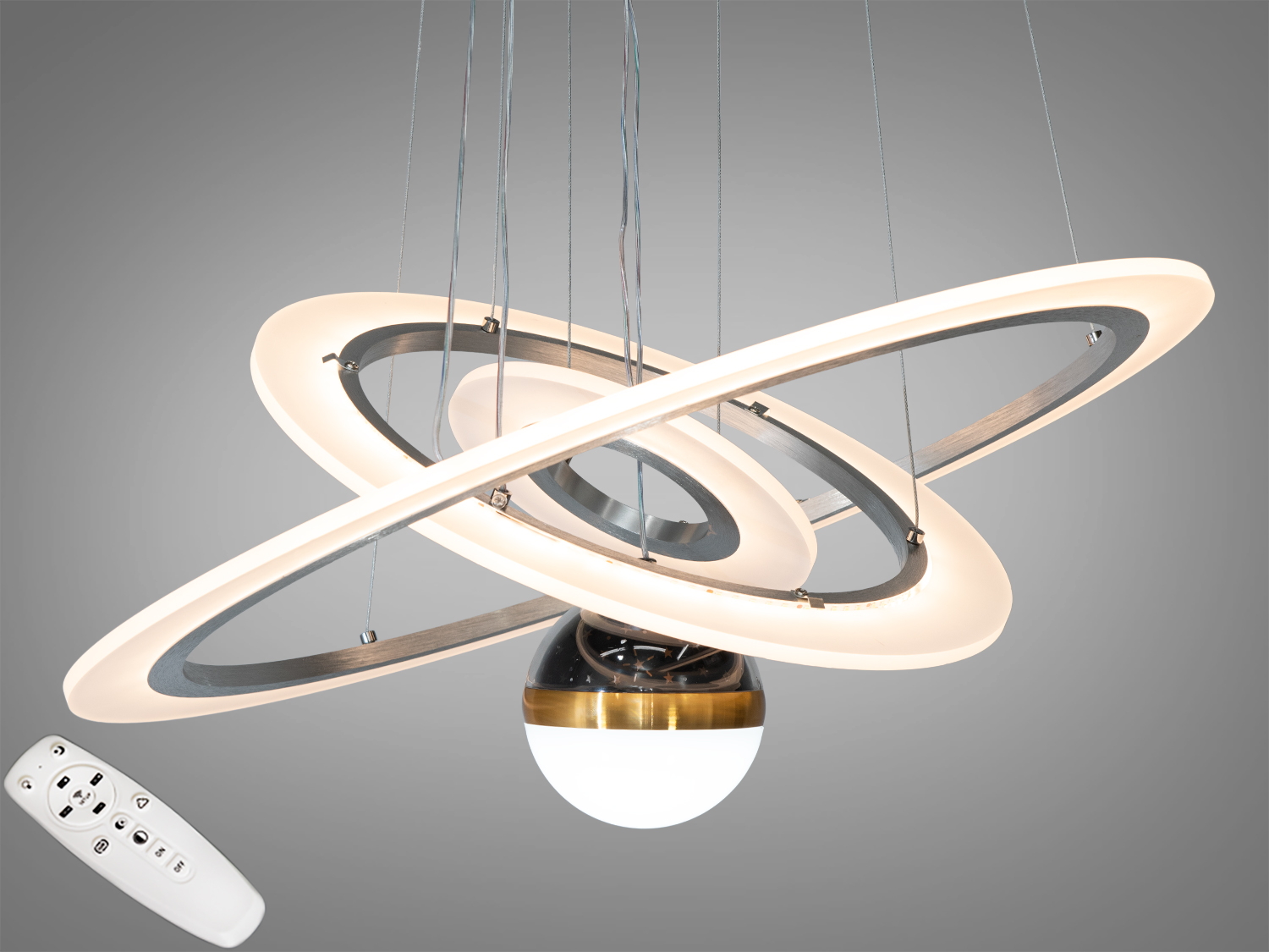 2024 рік приніс нам унікальне освітлювальне рішення – елегантну LED люстру від бренду 