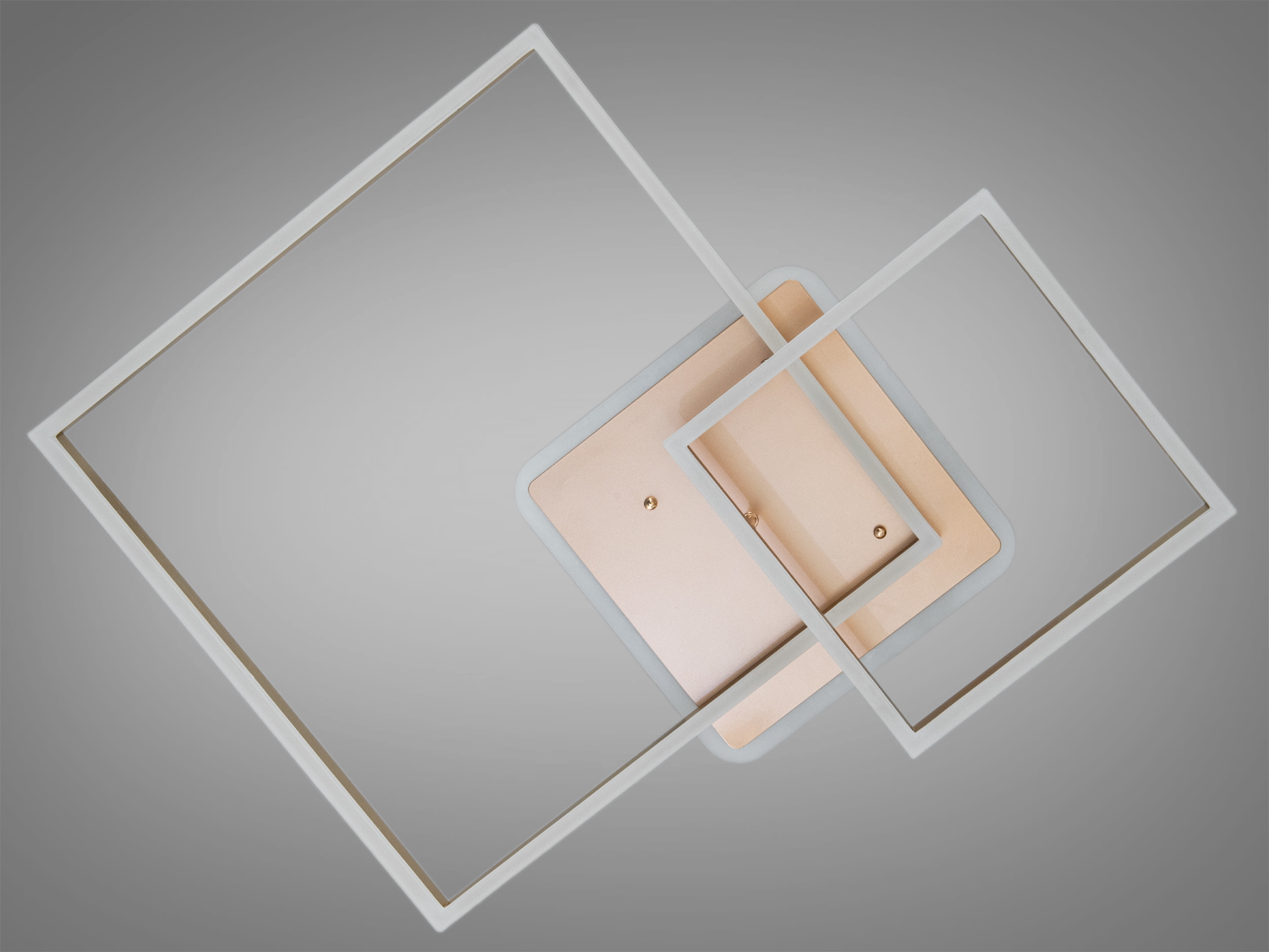 Стельова LED люстра золото 84 Вт пульт 15 м²