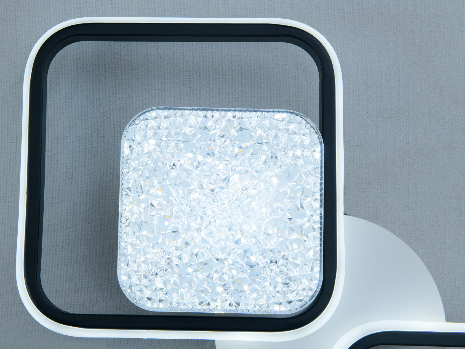 Потолочний світильник Diasha LED люстри LED білий чорний дистанційне керування