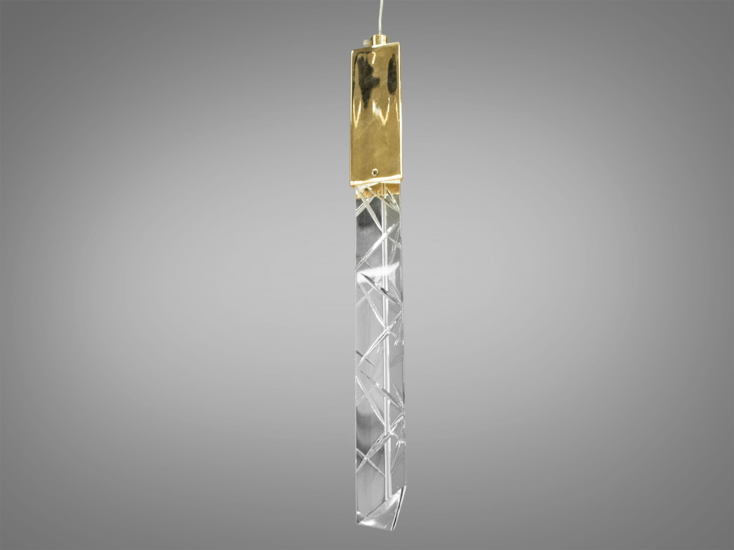 Одинарний світлодіодний підвіс для барної стійки, колір золото, 3W