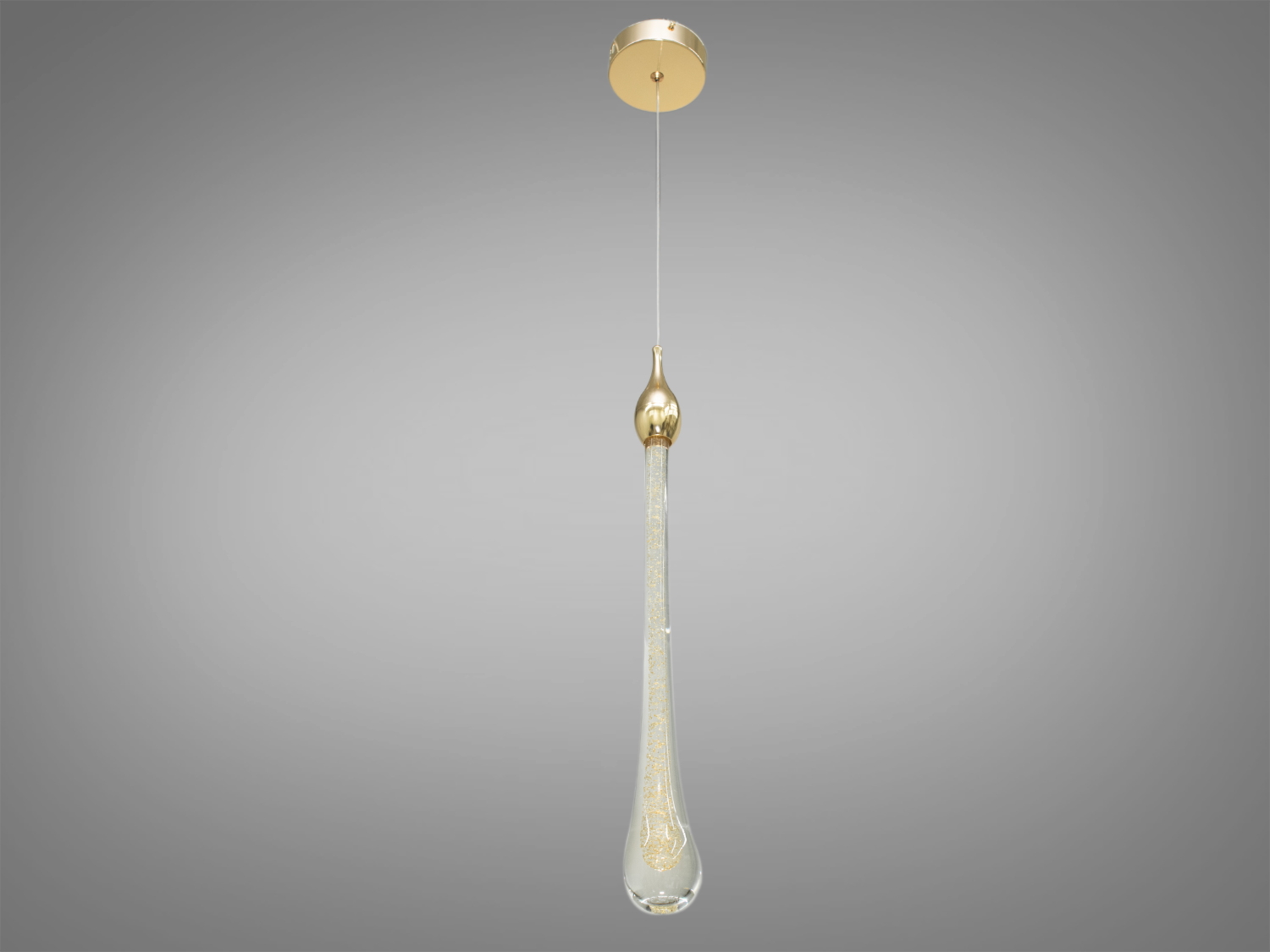 Світлодіодний підвіс для акценту обідніх столів, колір золото, 3W