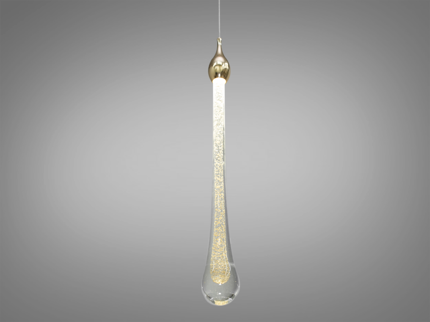 Світлодіодний підвіс для акценту обідніх столів, колір золото, 3W