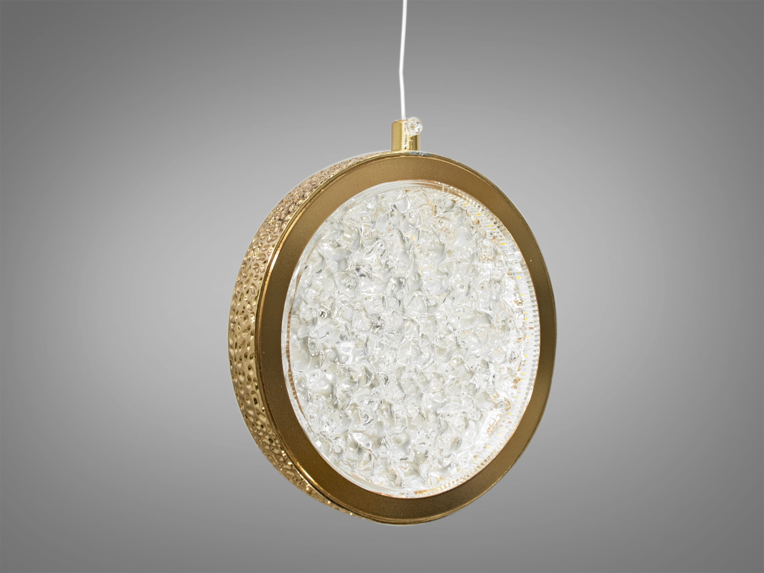 Сучасний Лед світильник-підвіс у спальню, колір золото, 8W