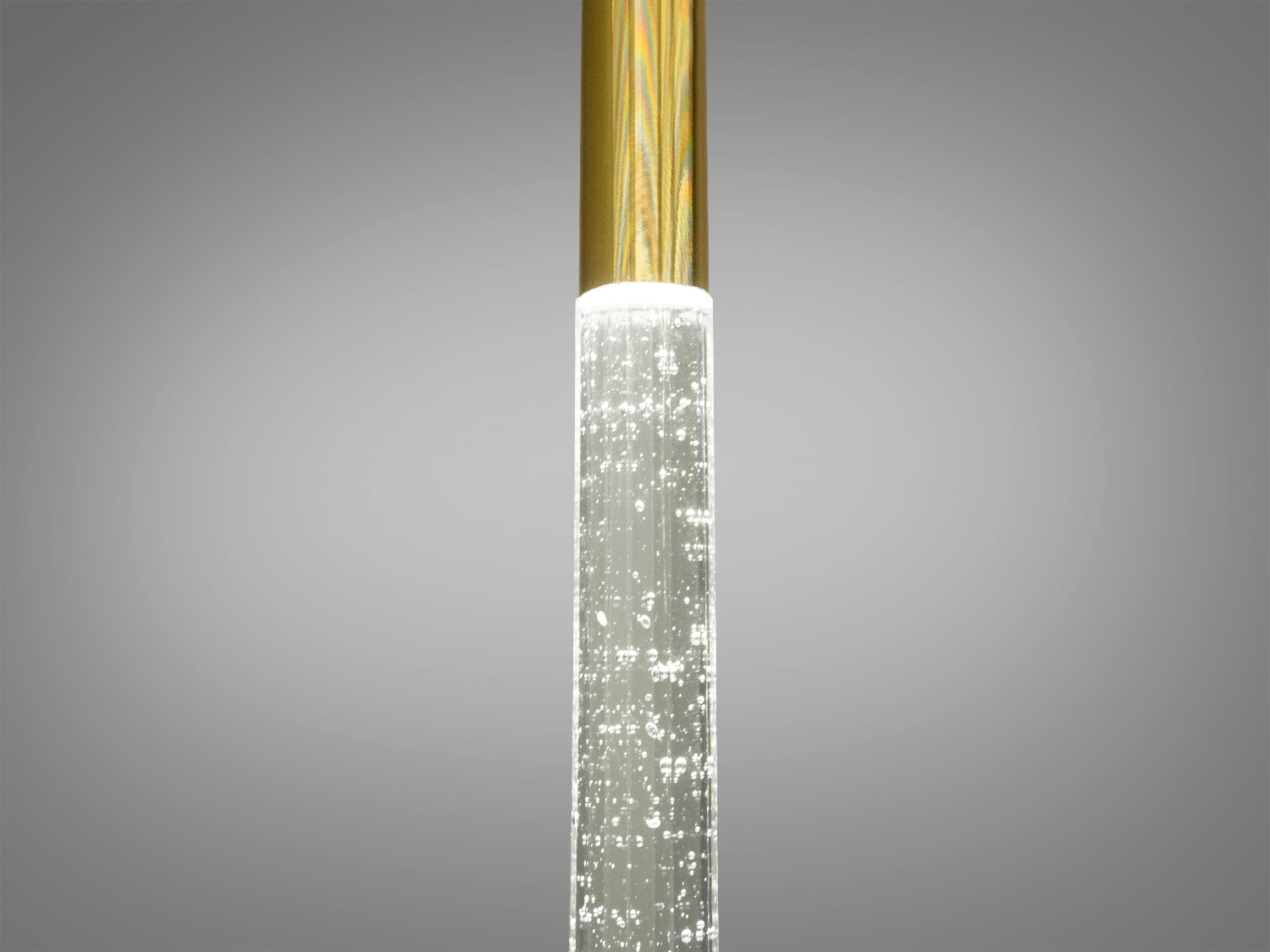 Мінімалістичний LED світильник у спальню, колір золото, 3W