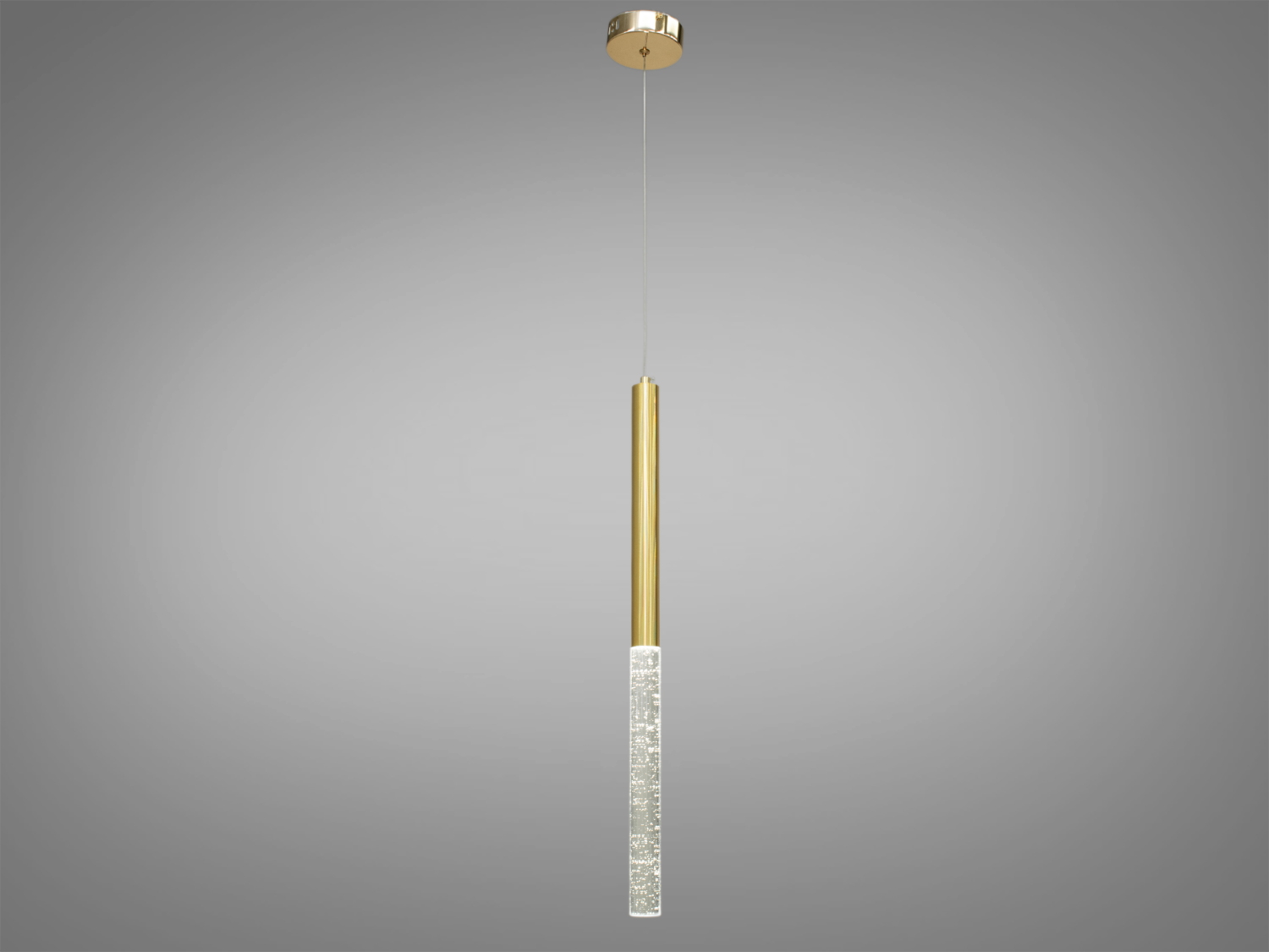 Мінімалістичний LED світильник у спальню, колір золото, 3W