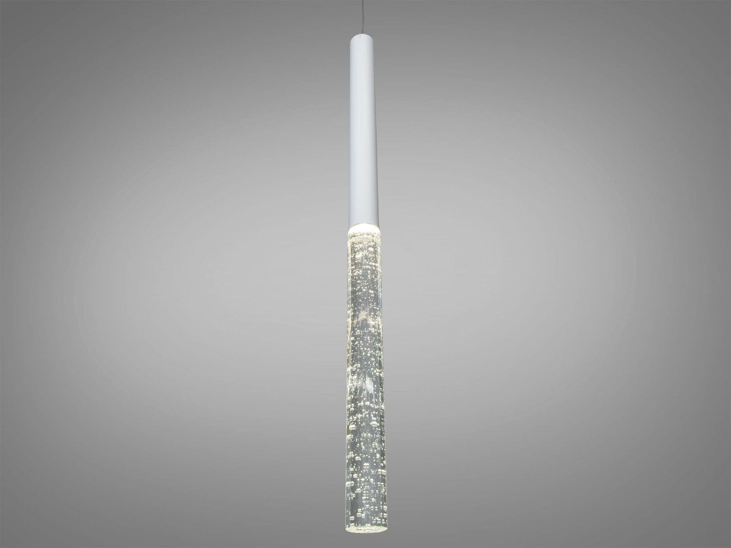 Основну увагу привертає скляний циліндр із незвичайним наповненням.