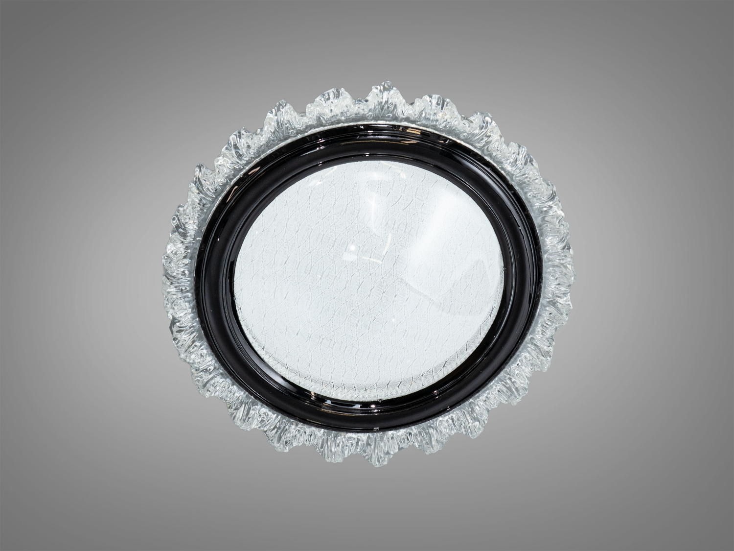 Стельова люстра LED Diasha чорна 36W три режими