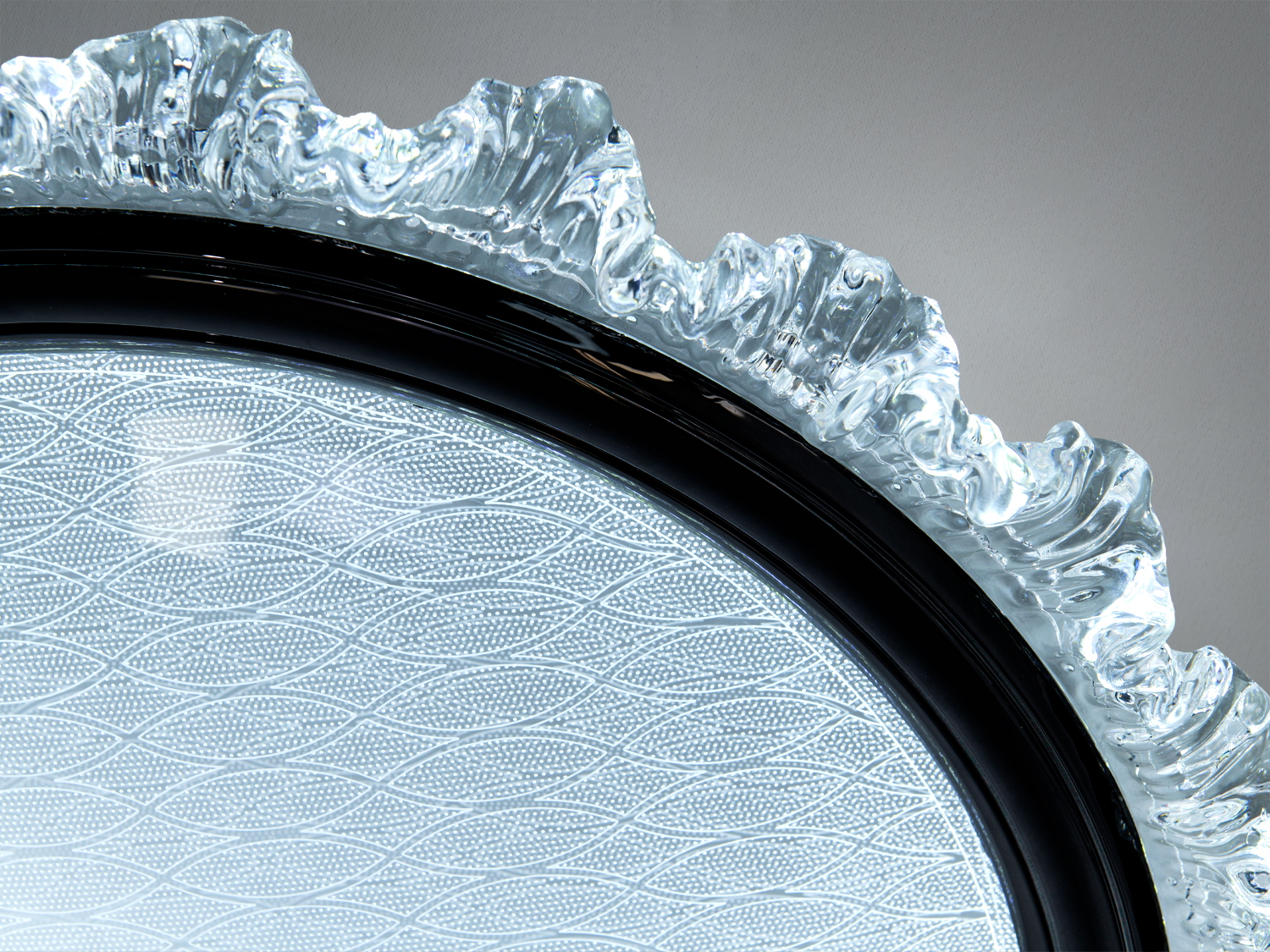 Люстра стельова Diasha чорна 65Вт