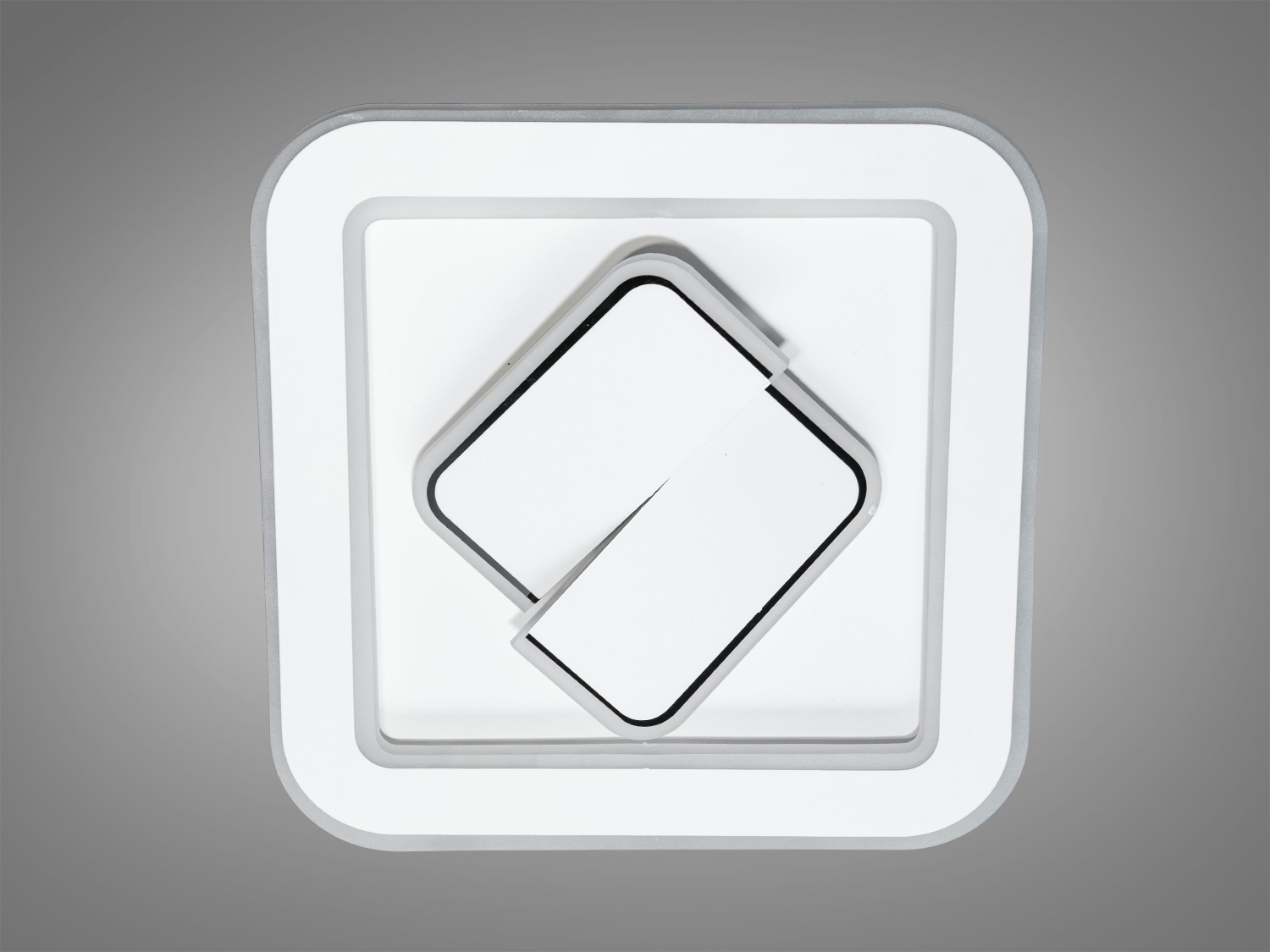 Світлодіодний світильник 4350-300 білий квадратний стильний енергоефективний