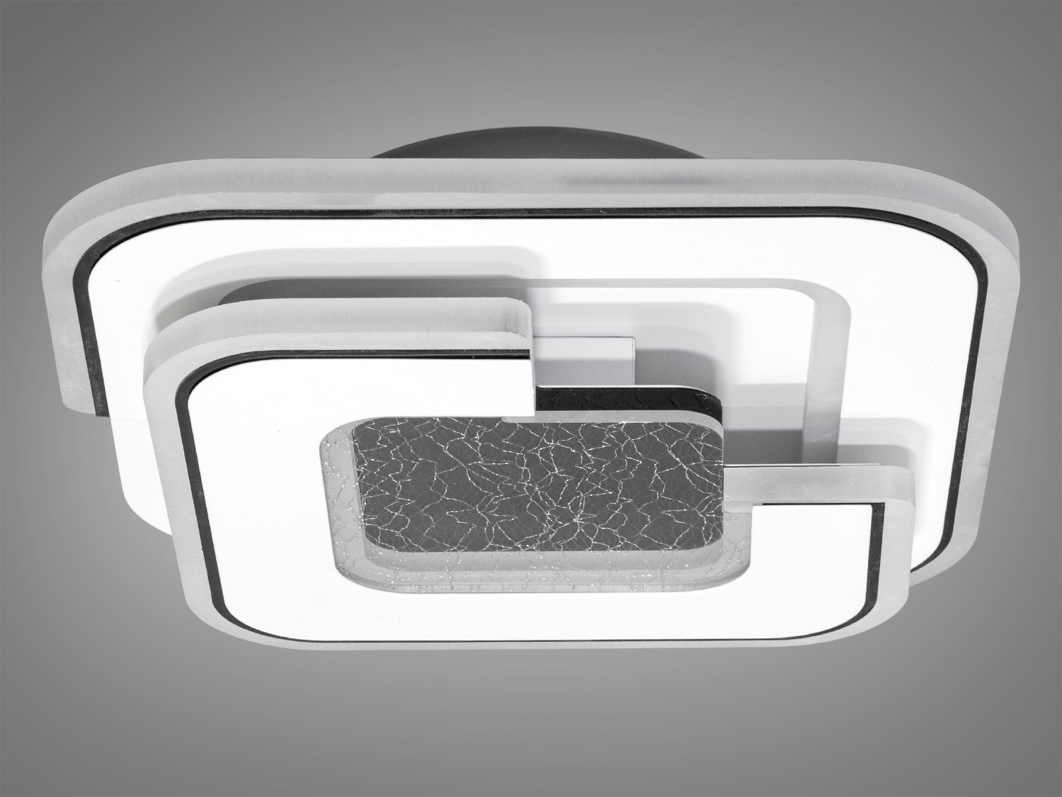 Світлодіодний світильник 4354-200 білий чорний сучасний дизайн