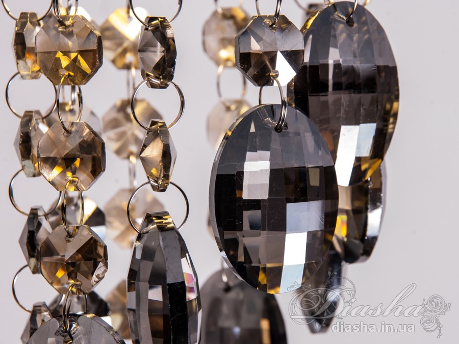 Точковий світильник із кришталевими підвісками