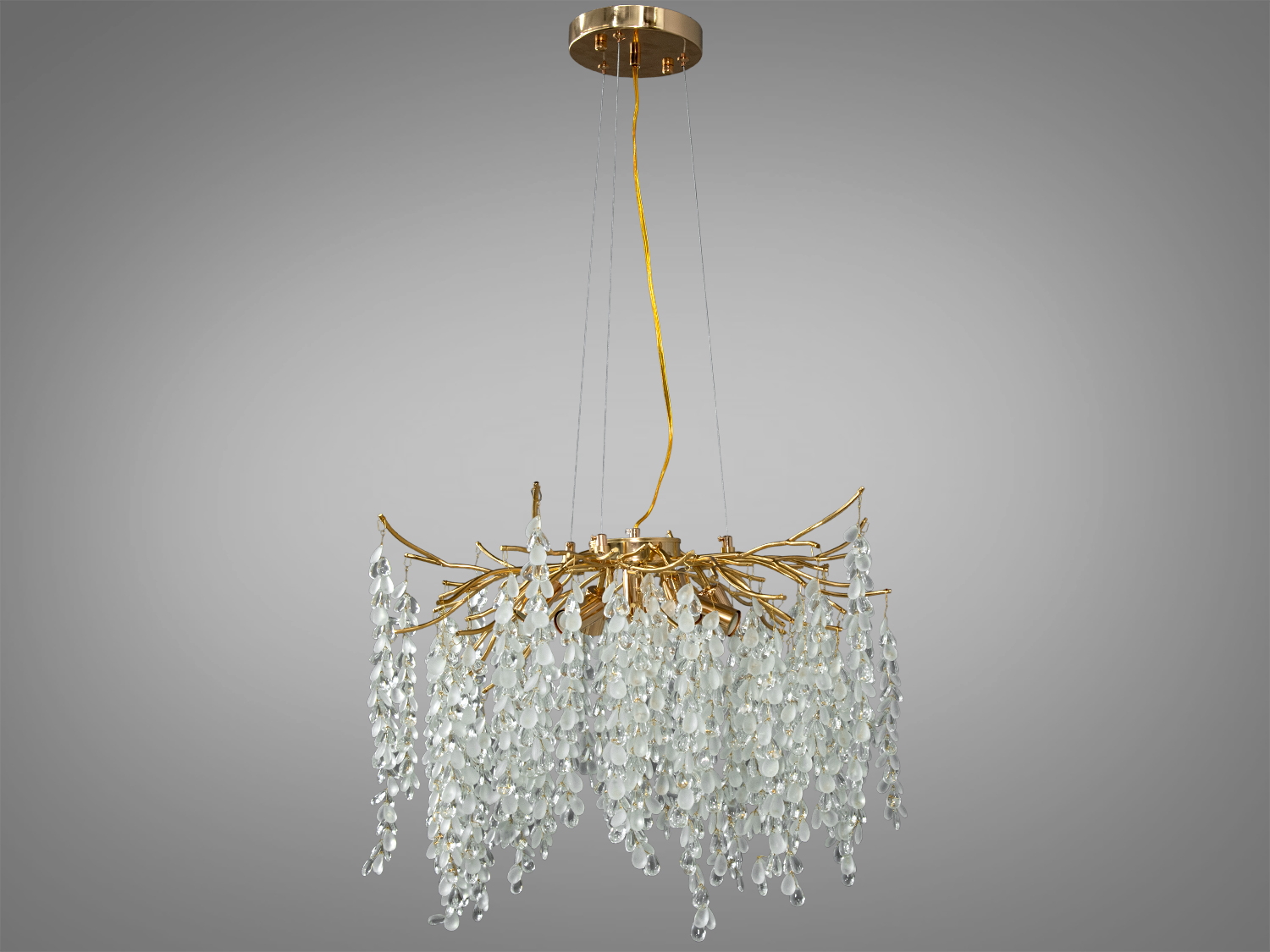 Дизайнерська кришталева люстра