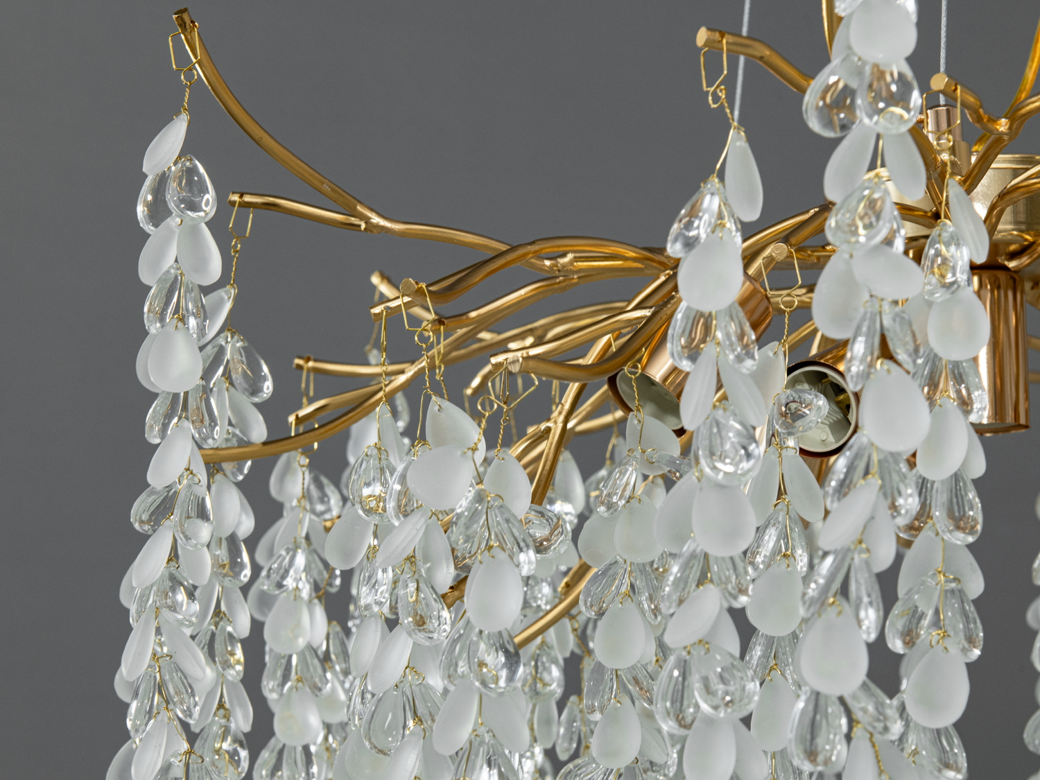 Дизайнерська кришталева люстра 