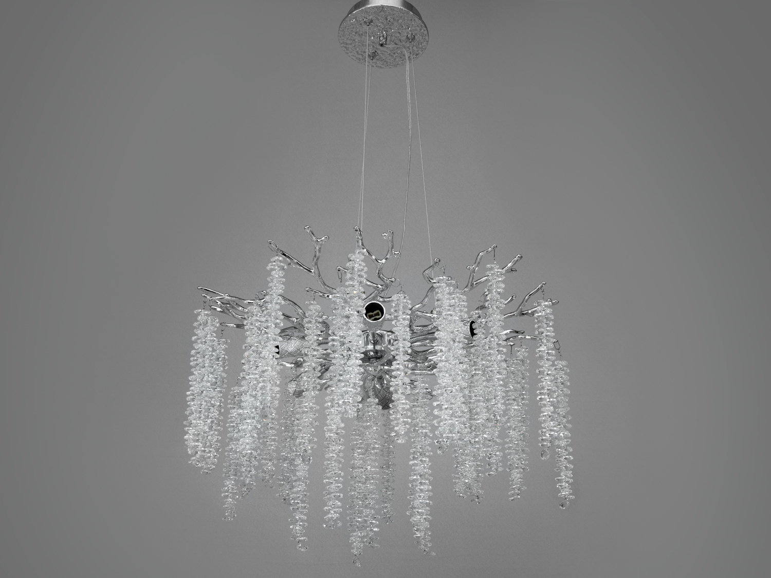 Сучасна кришталева люстра 