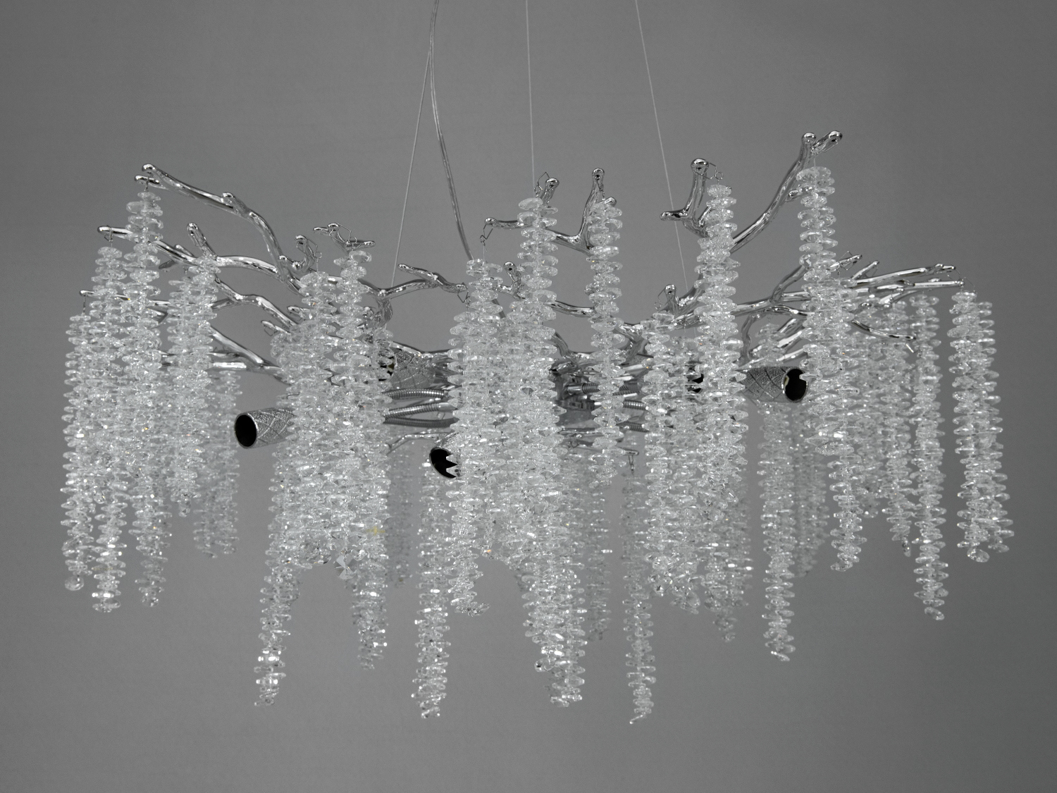 Елегантна підвісна кришталева люстра 