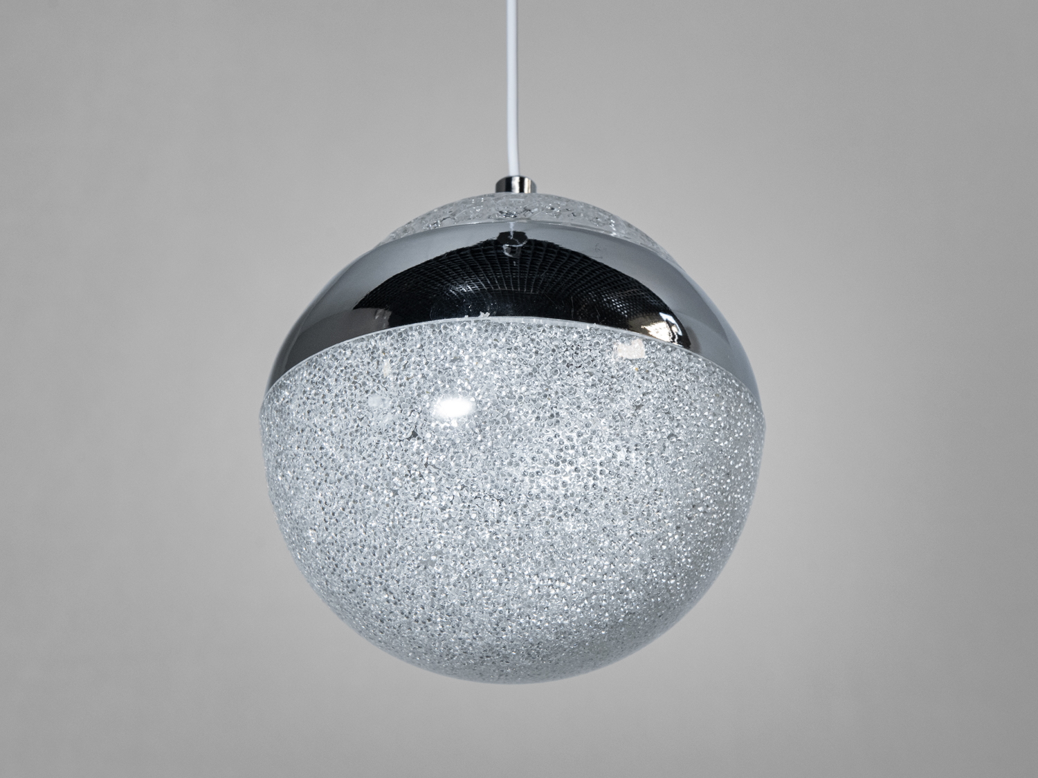 Вражаючий світлодіодний підвіс в стилі лофт, потужністю 16Вт, колір-хром