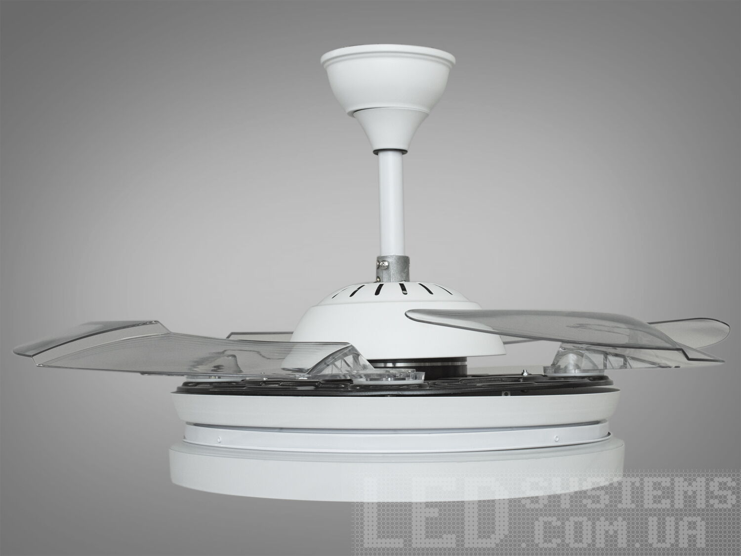 Сучасна люстра-вентилятор з пультом на кухню, коридор, 28W на 4м2Люстра-вентилятор, Светодиодные люстры, Люстры LED
