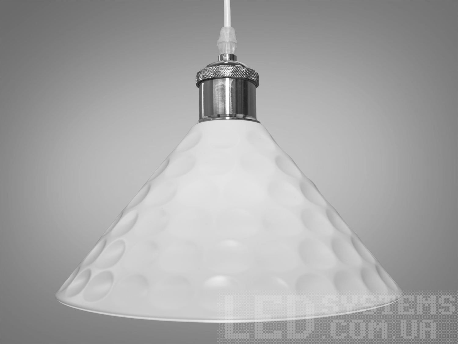 Мінімалістичний підвісний світильник у стилі Loft, колір білийПодвесы, Светильники 