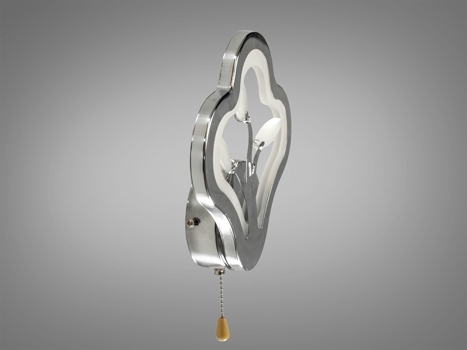 Світлодіодне бра 8149-1HR-LS хром 12 Вт з регулюванням кольору