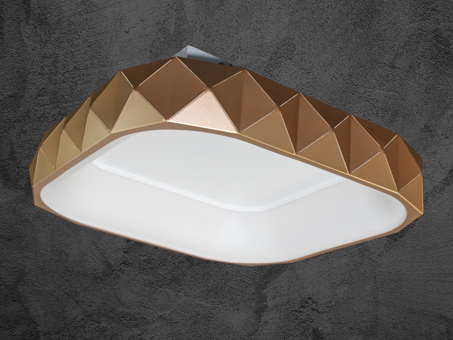 Стельовий світильник LED золото 50W регульований колір