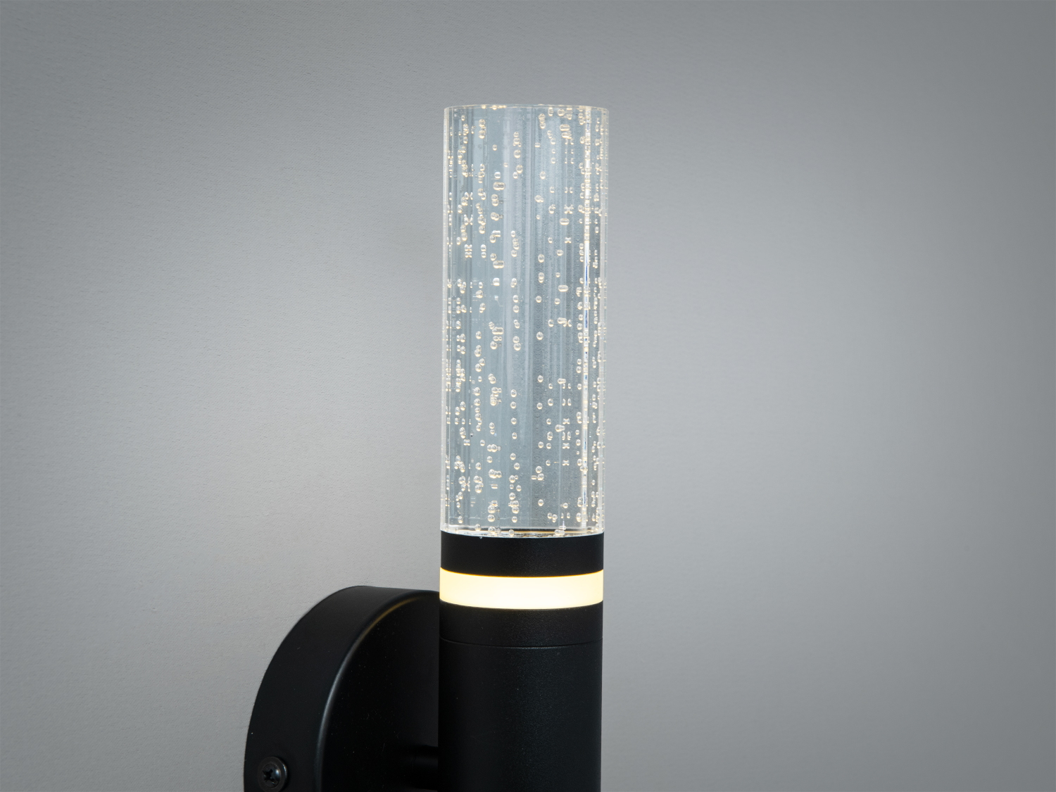 Настінний LED бра 8149BK-LS чорний акрилові трубки 6 Вт сучасний мінімалізм