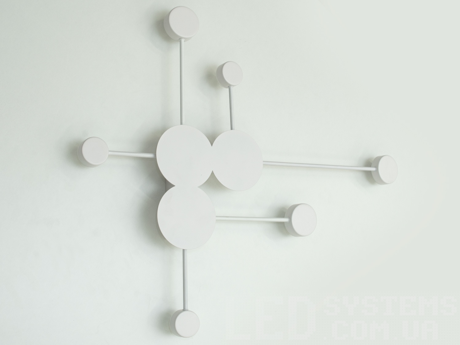 Настінний світлодіодний світильник у стилі MOLECULAR WALL, 24W на 4м2