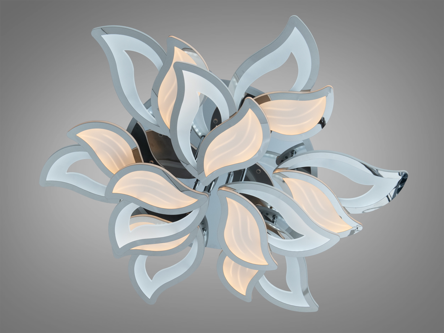 Пелюстковий світильник з LED підсвіткою, створює затишну атмосферу, підходить для будь-якого інтер’єру.