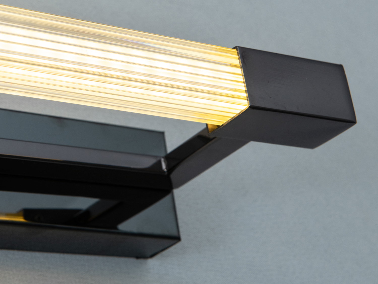 Настінний світильник Лофт 9602S чорний хром LED 7 Вт рівномірне світло