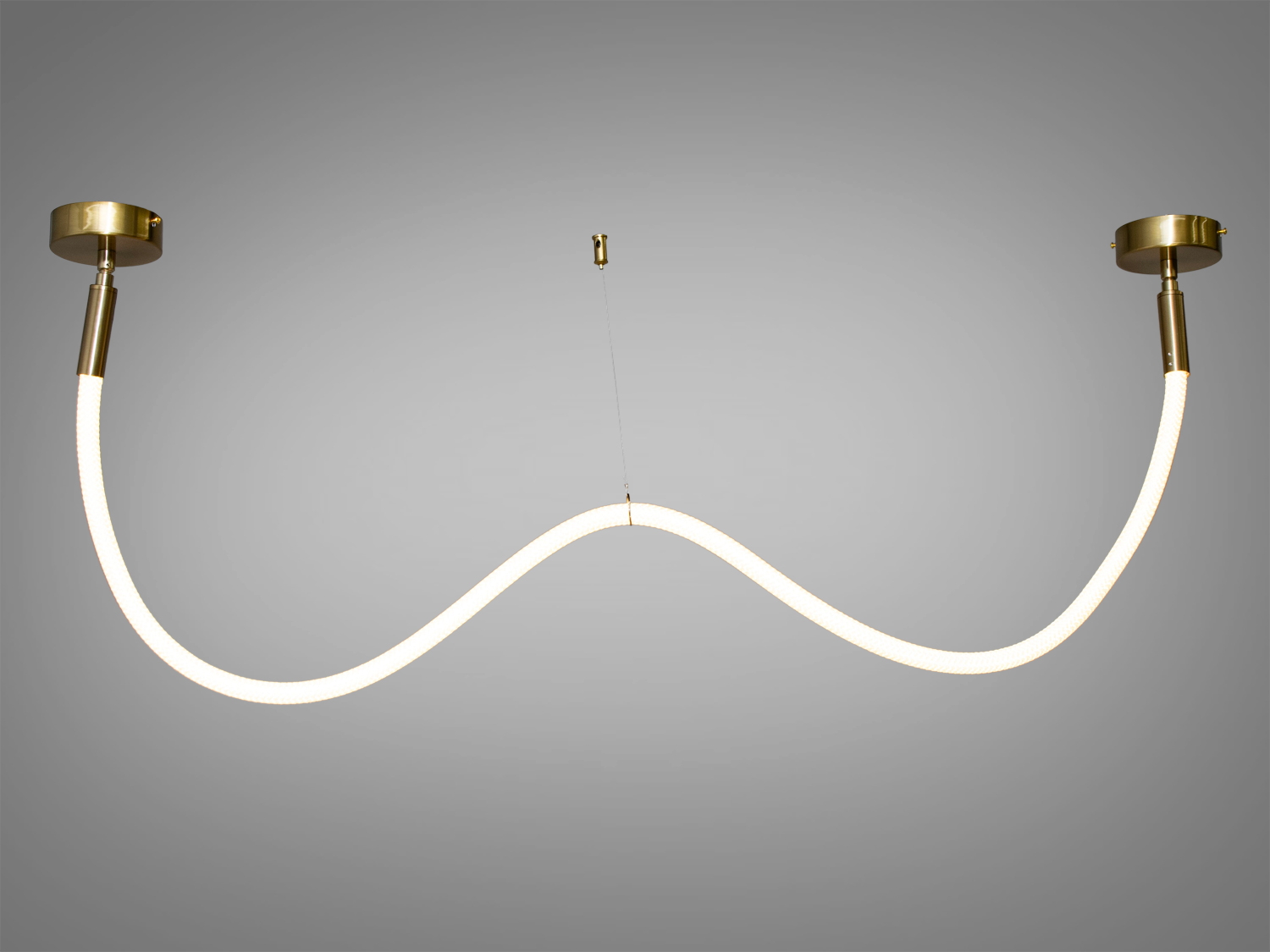 Сучасна світлодіодна люстра Мотузка, 17W, бронзова люстраСветодиодные люстры, Люстры LED, Подвесы LED, Серия 