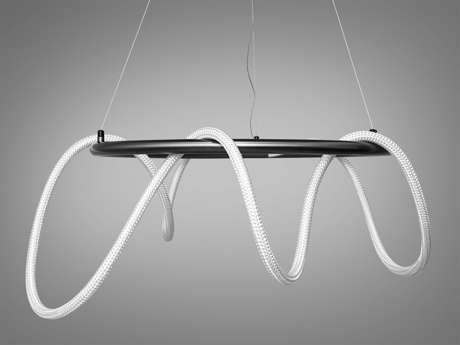 Підвісна LED люстра шнур серії