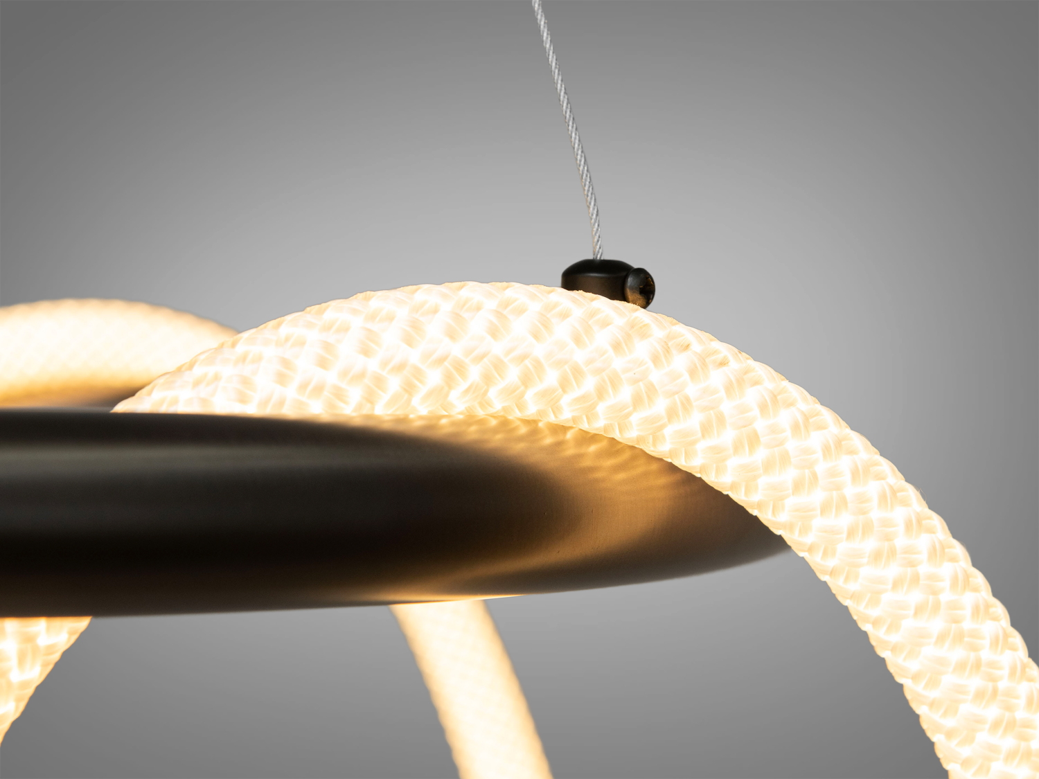 Підвісна LED люстра шнур серії