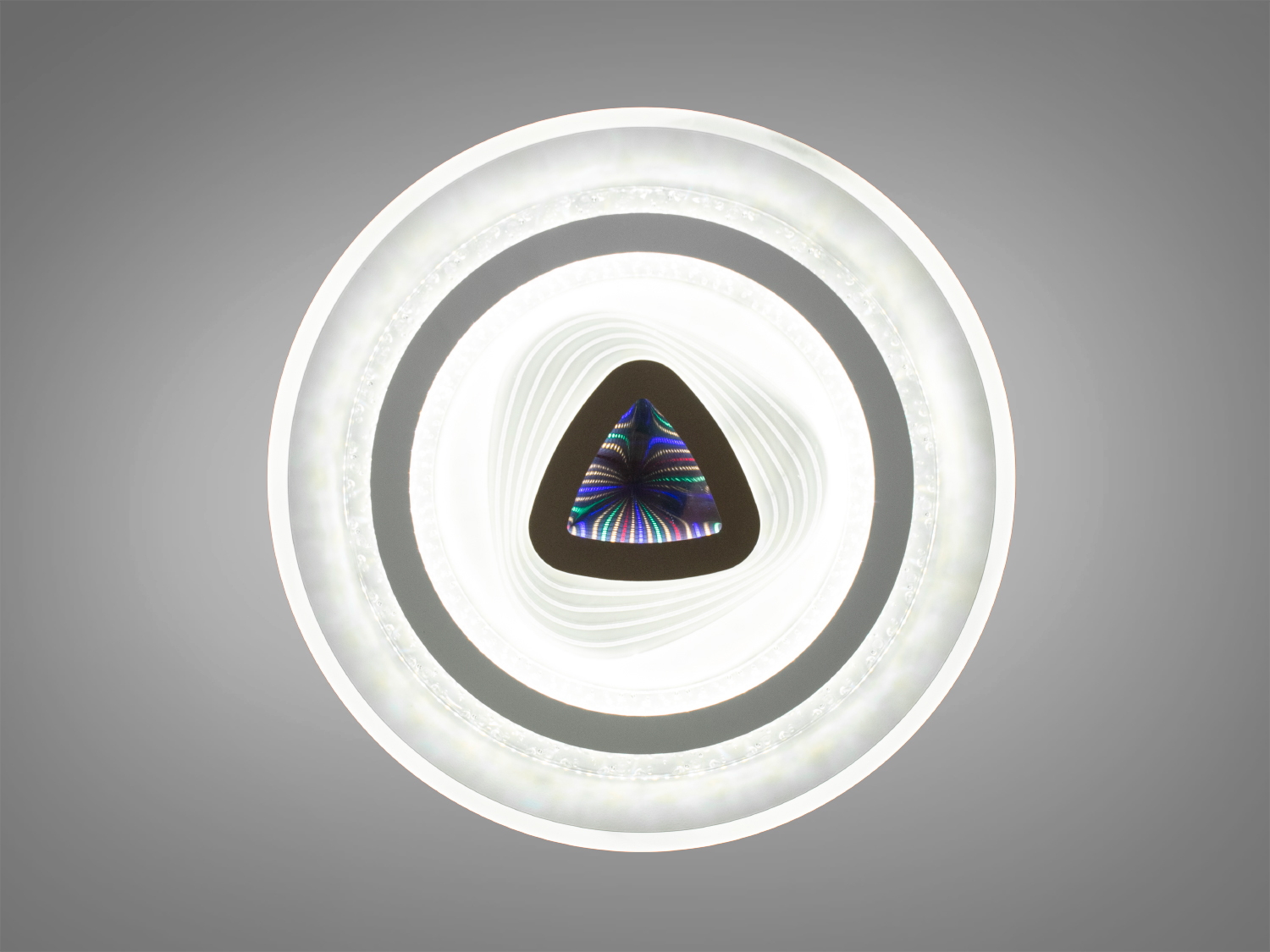 Кругла світлодіодна люстра з 3D ефектом, колір білий, 85W на 12м2Потолочные люстры, Светодиодные люстры, Люстры LED, Потолочные, светодиодные панели