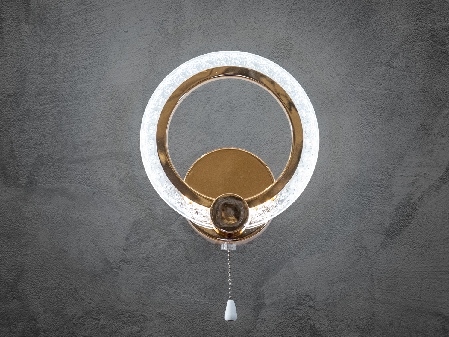  Настінний приліжковий світильник-бра, колір золото, 11W