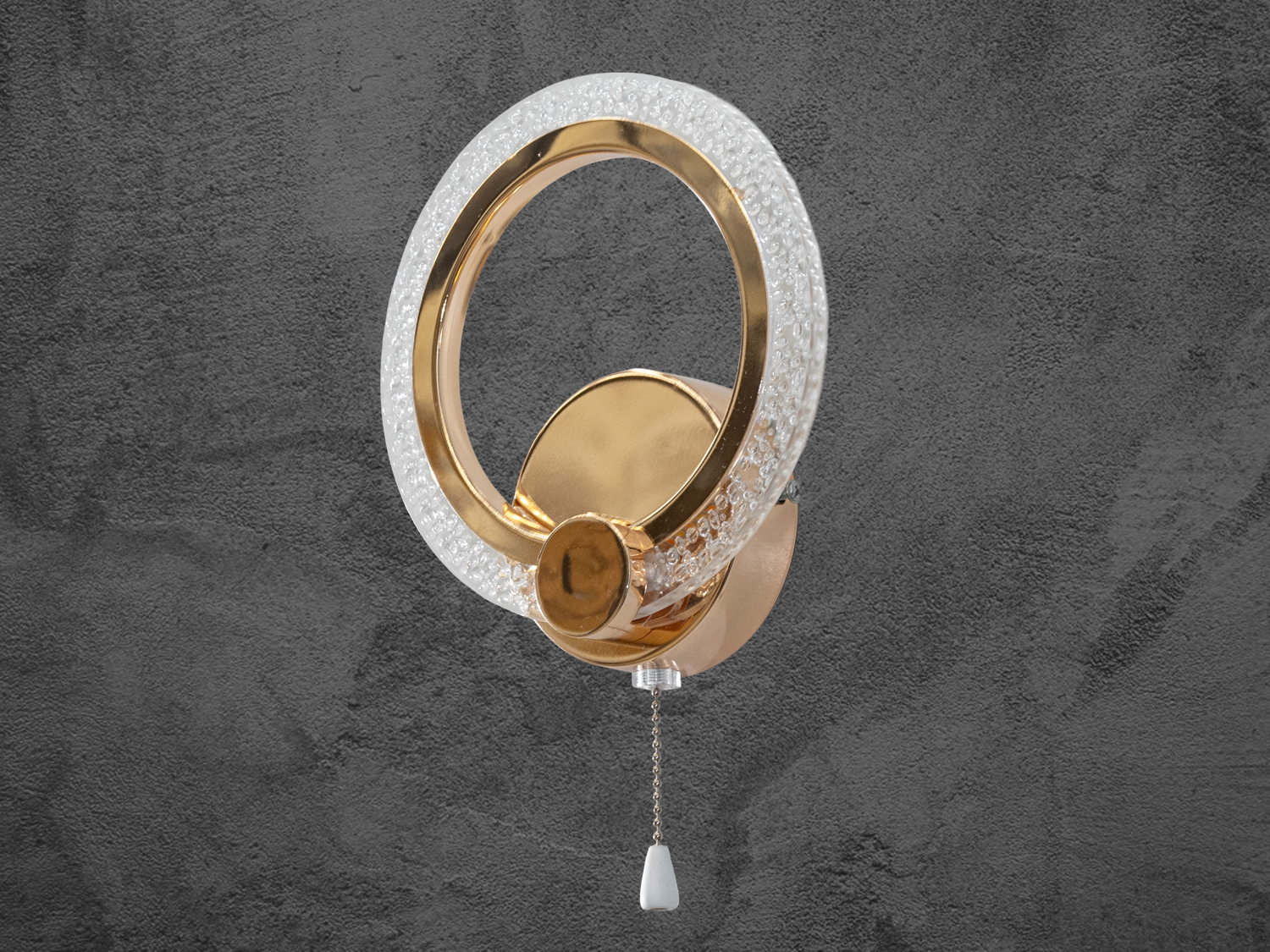  Настінний приліжковий світильник-бра, колір золото, 11W