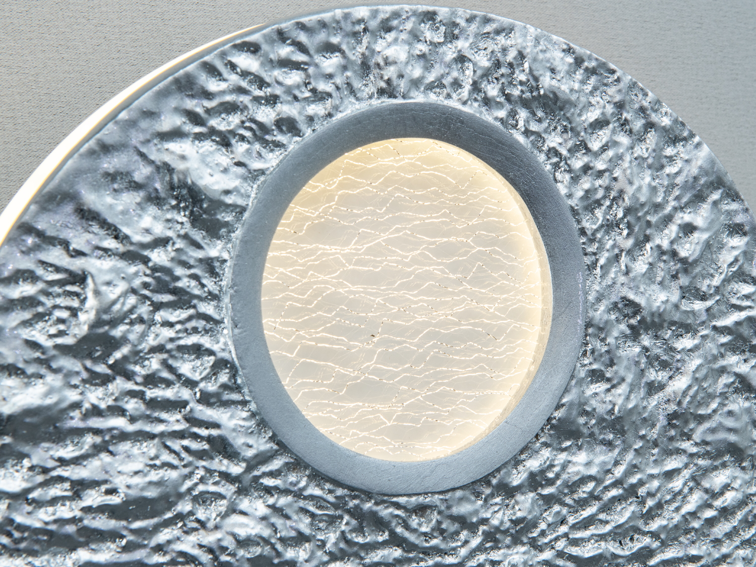 Світлодіодне бра Diasha B1215-LS хром 15 Вт текстуроване місячне світло