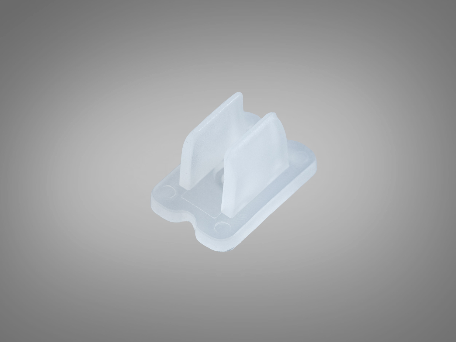 Пластикова кліпса Diasha для гнучкого неону. Акуратна фіксація неонової стрічки на стінах, стелі, меблях і вітринах для рівних ліній та плавних вигинів.