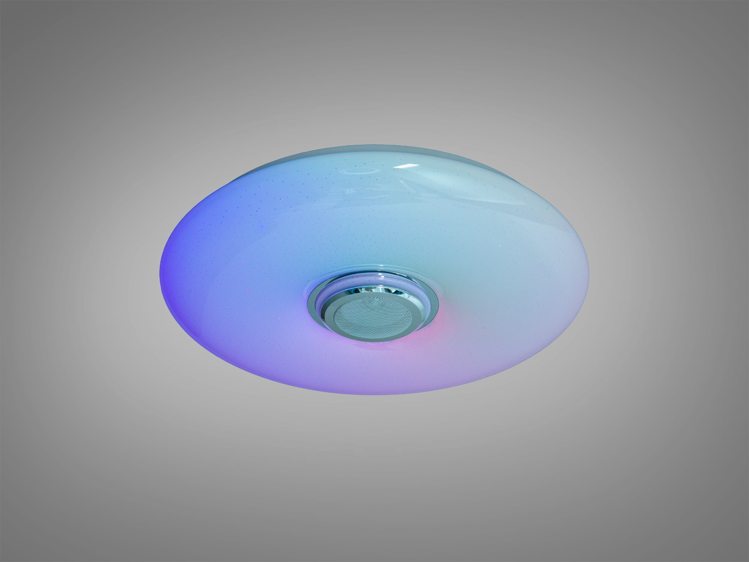 Світлодіодна смарт люстра біла RGB Bluetooth 80 Вт