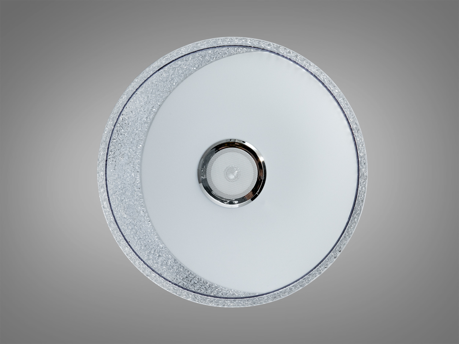 Смарт LED люстра RGB з Bluetooth 80 Вт біла