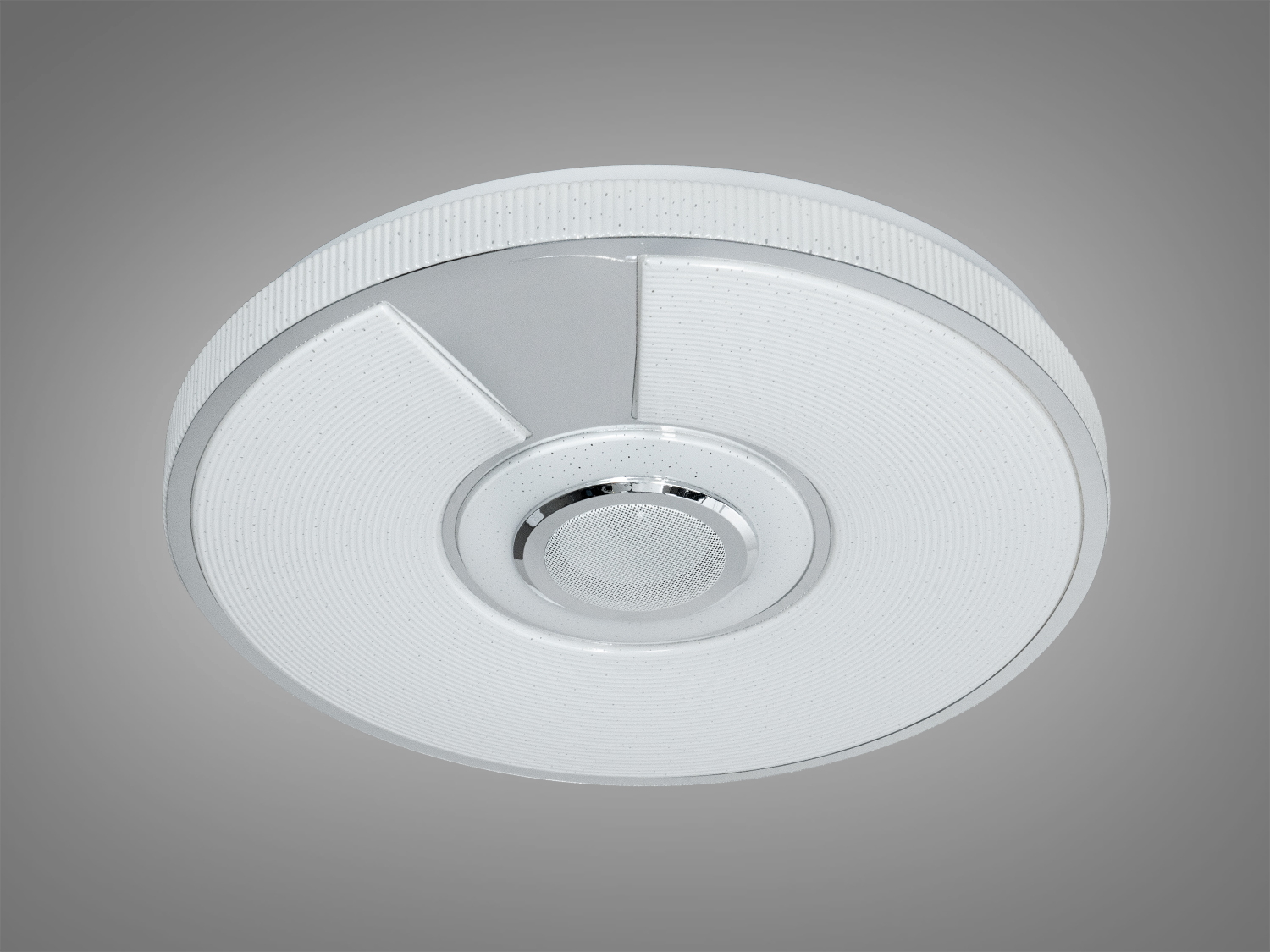 Світильник смарт LED білий 80Вт RGB MP3