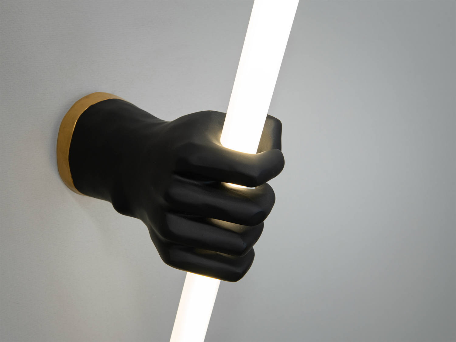 Інтригуючий настінний світильник у стилі лофт, колір чорний, 10W