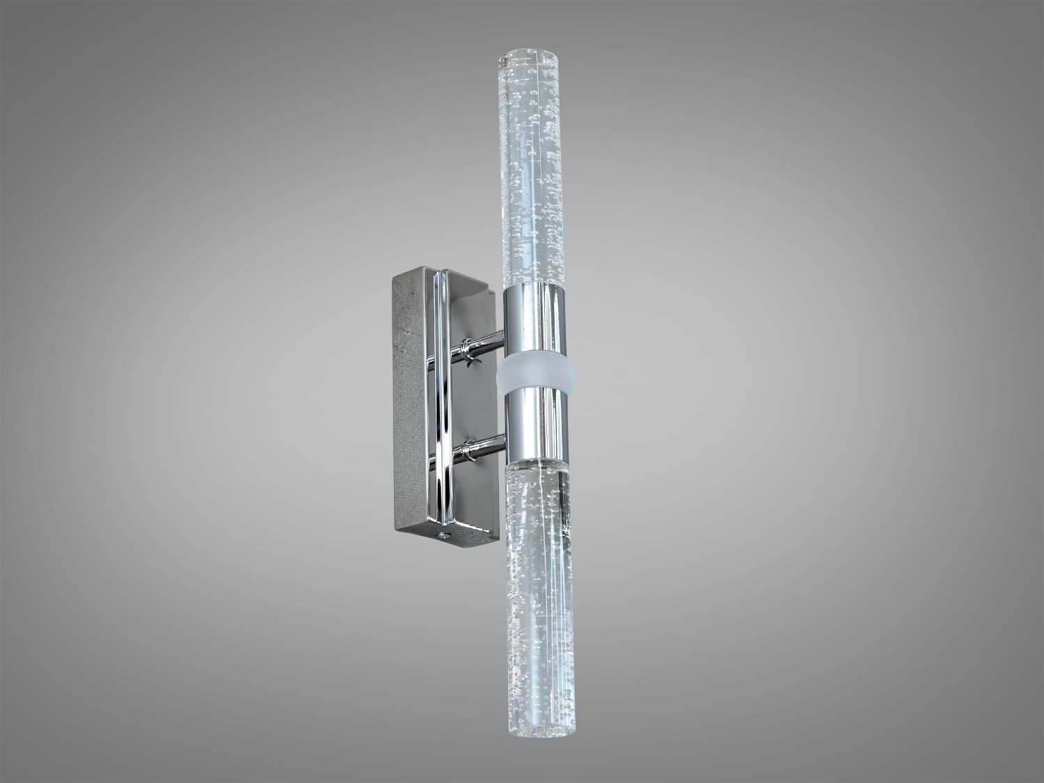 Привабливе світлодіодне бра в спальню, колір хром, 7W