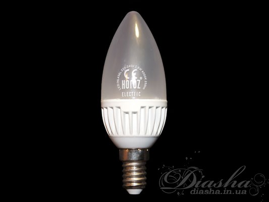 Светодиодная лампа мощностью 2,5ВтСветодиодные лампы с цоколем E14-E27, Horoz
