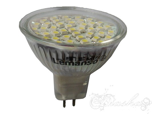    Предназначена для замены стандартной галогенной лампы  типа MR16 используемой точечных светильниках ТМ «Диаша». Соответствует по освещению галогеновой лампе 10W. В лампе использованы светодиоды типа 3528SMD. Светодиодные лампы служат минимум в 10 раз дольше, и потребляют на 90% меньше энергии по сравнению с обычными галогенными лампами. LED лампы излучают только видимый спектр света и совершенно не содержат ртути чем выгодно отличаются от «экономок» опасных для здоровья человека. Светодиодные лампы пожаробезопасны, поскольку они не нагреваются и могут использоваться в натяжных потолках.    Также преимуществом светодиодных ламп является более рассееный и равномерный свет по сравнению с галогеновыми лампами.

   Лампа не требует установки какого либо дополнительного оборудования - трансформаторов, блоков питания, и подключается напрямую в сеть 220 вольт!