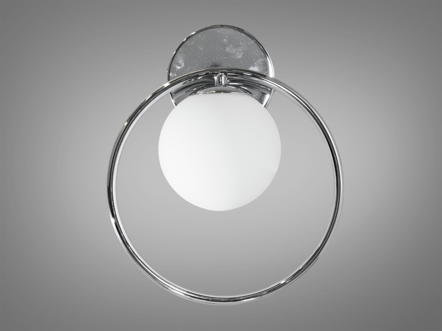 Унікальне, гармонійне бра в стилі лофт, срібного кольоруПодвесы LED, Минимализм, Светильники 