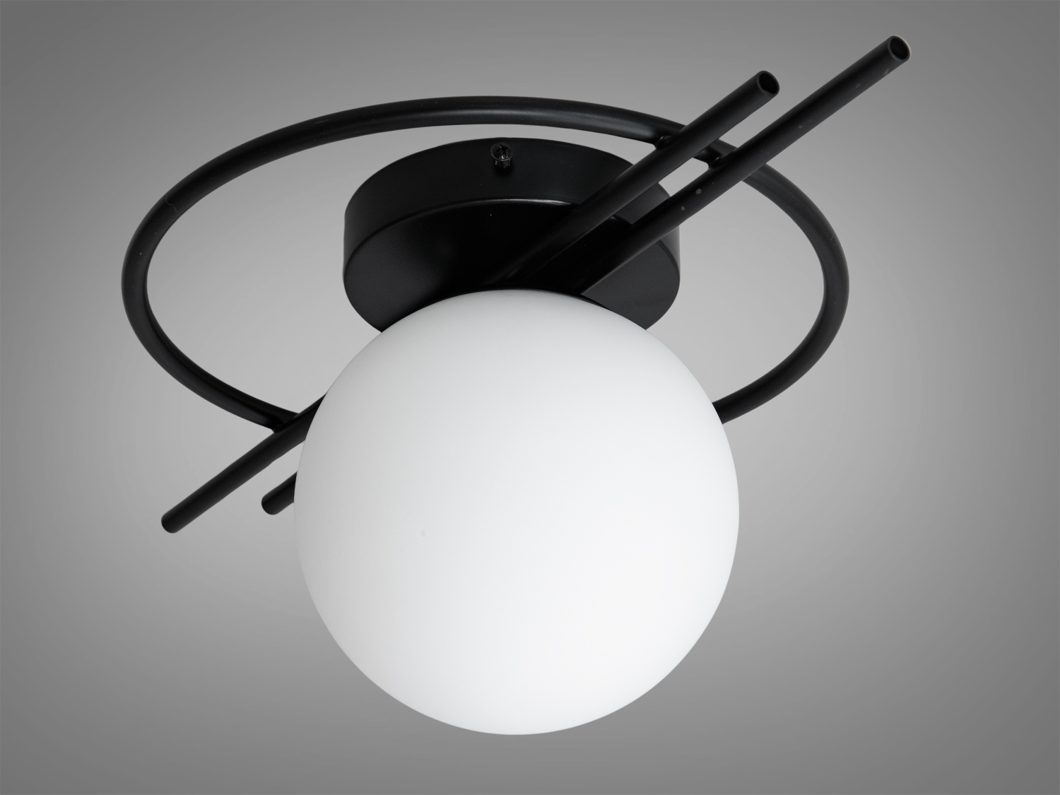 Елегантний, простий у виконанні світильник-бра в стилі лофт, чорного кольоруПодвесы LED, Минимализм, Светильники 